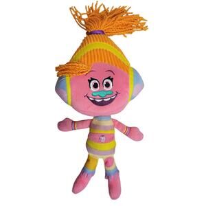 DreamWorks Trolls DJ Suki Talkin’ Troll Plush Doll Talking Sound Effects 13"